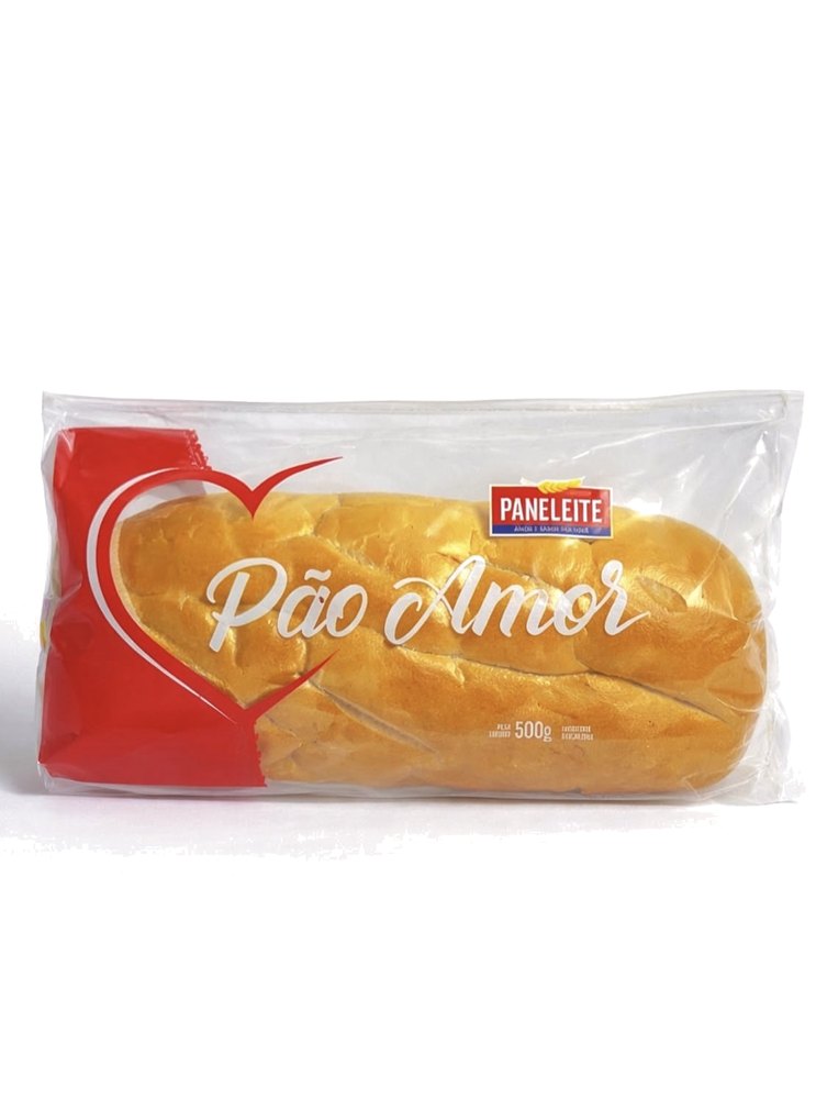 Embalagem Paneleite Pão Amor