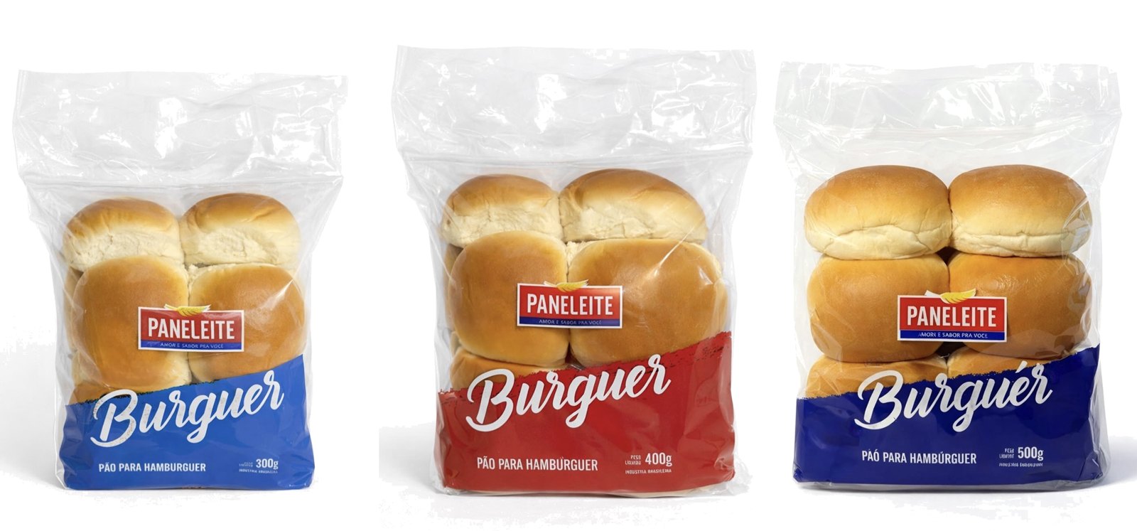 Embalagem Paneleite Pão para Hambúrguer