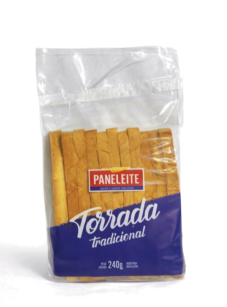 Embalagem Paneleite Torrada Tradicional